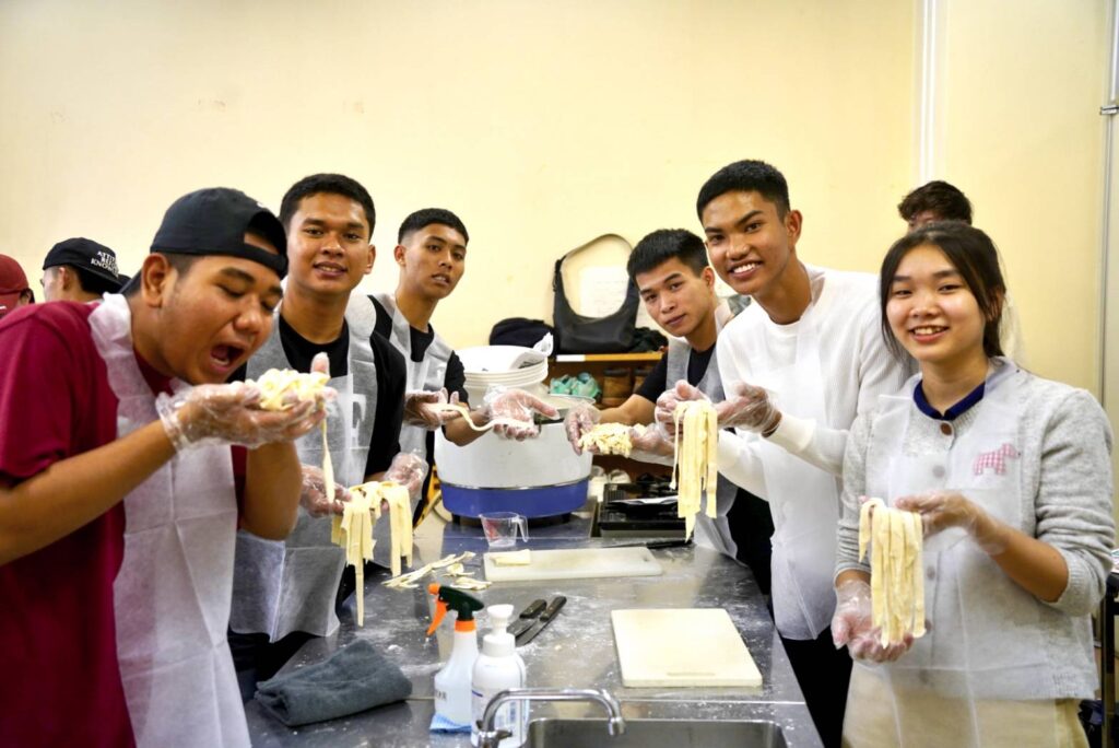 出張ほうとう体験