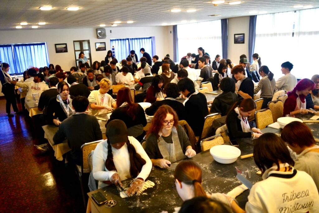 出張ほうとう作り体験